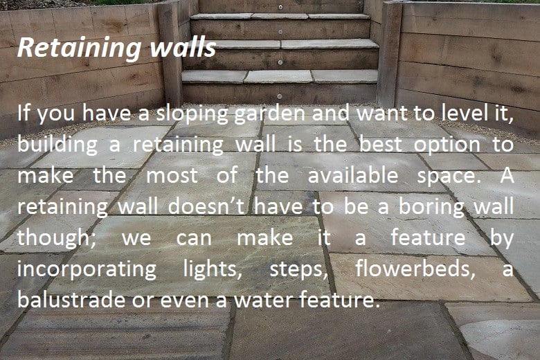 retaining walls